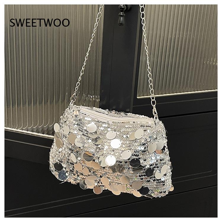 Fashion Street Night - Bolso de Hombro Mini Tipo Cubo