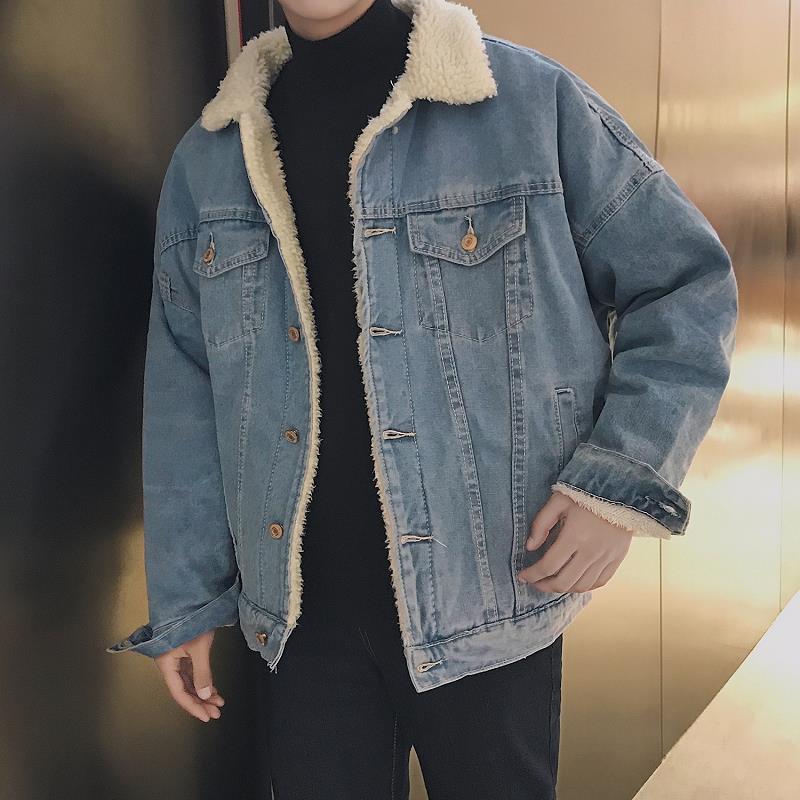 Street Fashion Men 2025 - 2025 invierno nuevos hombres chaqueta vaquera