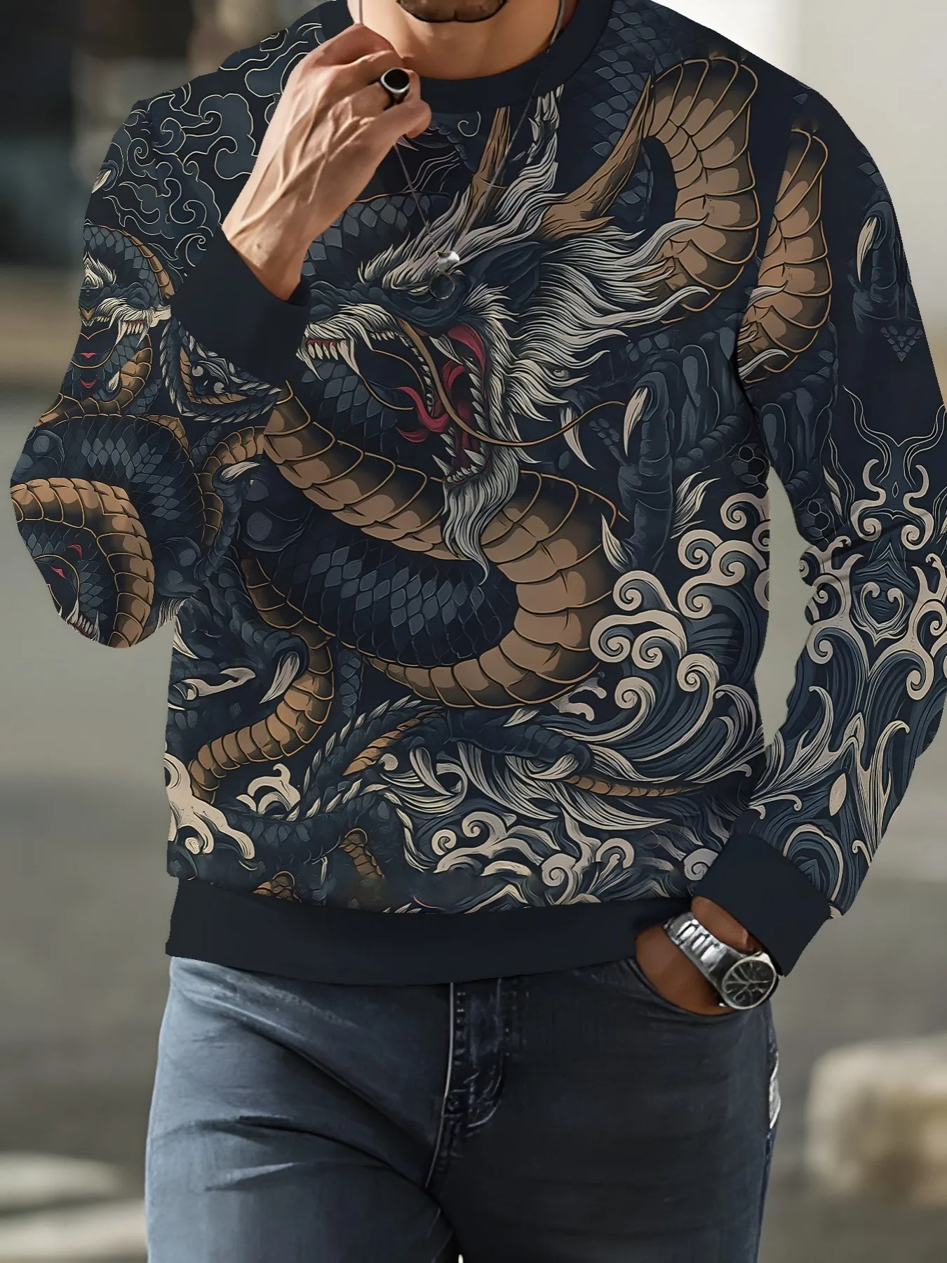 Nueva Sudadera Unisex de Cuell - Fashion Street Night reseña y precio