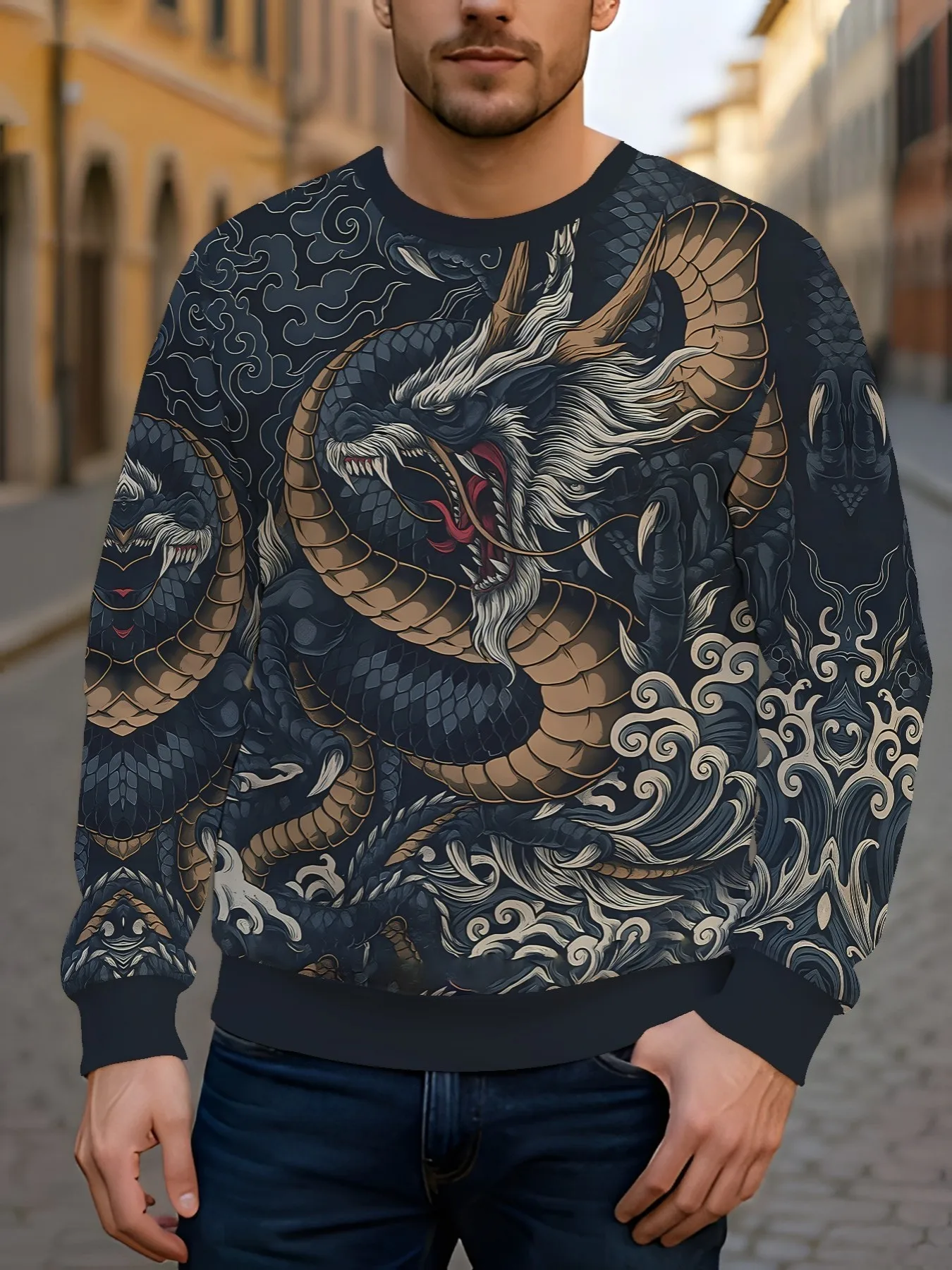 Nueva Sudadera Unisex de Cuell - Fashion Street Night reseña y precio