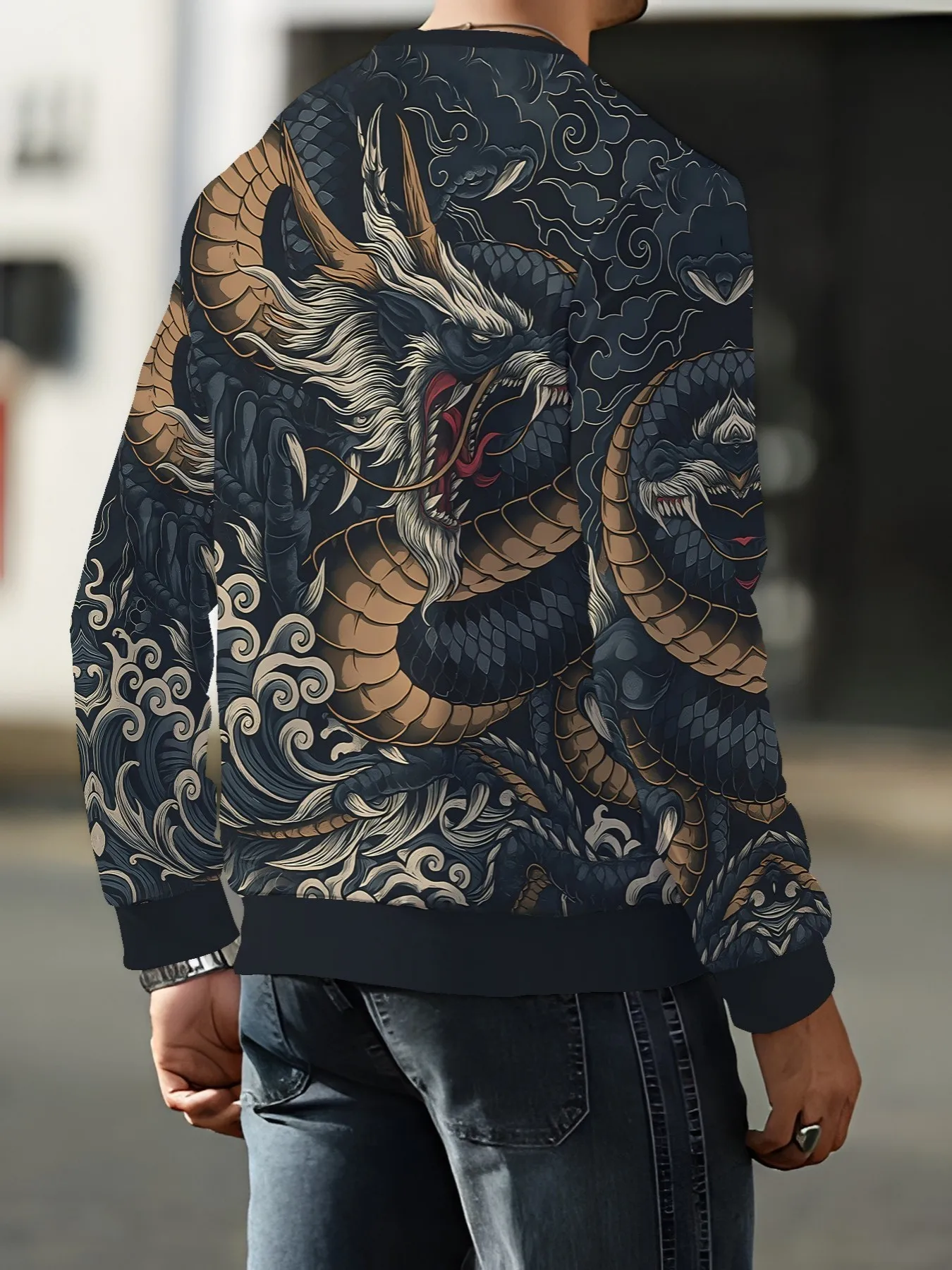 Nueva Sudadera Unisex de Cuell - Fashion Street Night reseña y precio