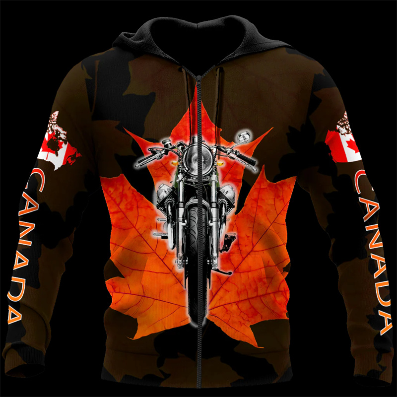 Sudadera con capucha con estam - Street Fashion Canada reseña y precio